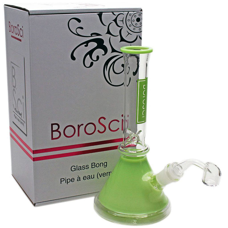 BoroSci 8" Mini Beaker with Banger Glass Rig
