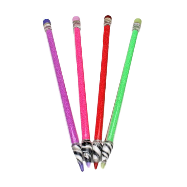 Neon Coloured Glass Dabber Pencil